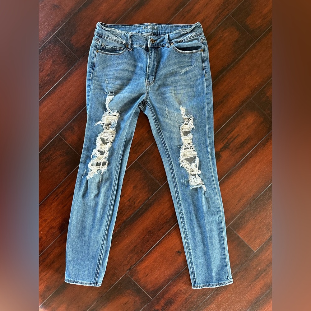 Empyre boyfriend cut jeans - distressed